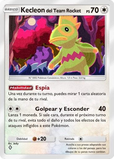 Kecleon del Team Rocket