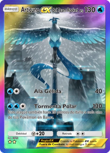 Articuno ex del Team Rocket