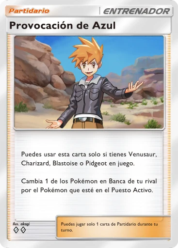Provocación de Azul