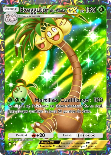 Exeggutor de Alola ex