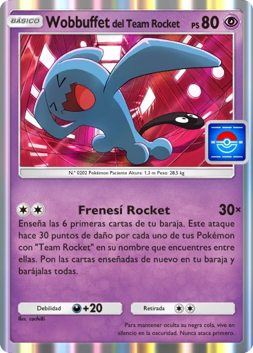 Wobbuffet del Team Rocket