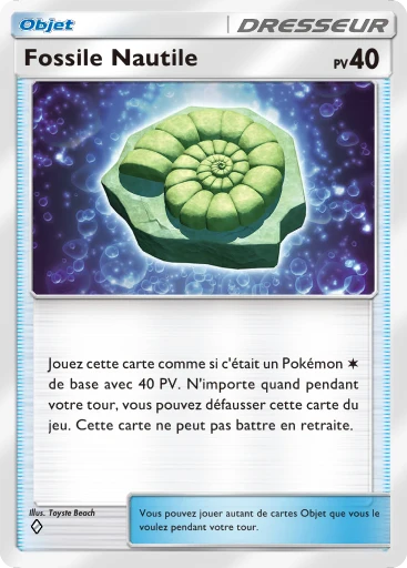 Fossile Nautile