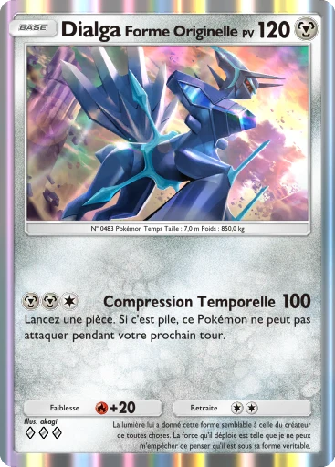 Dialga Forme Originelle
