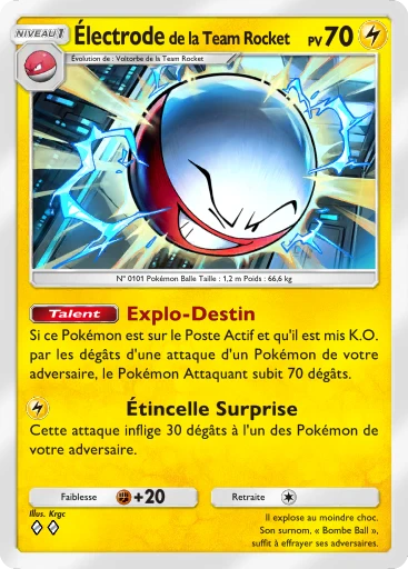 Électrode de la Team Rocket
