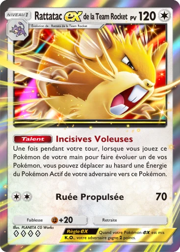 Rattatac-ex de la Team Rocket