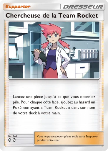Chercheuse de la Team Rocket