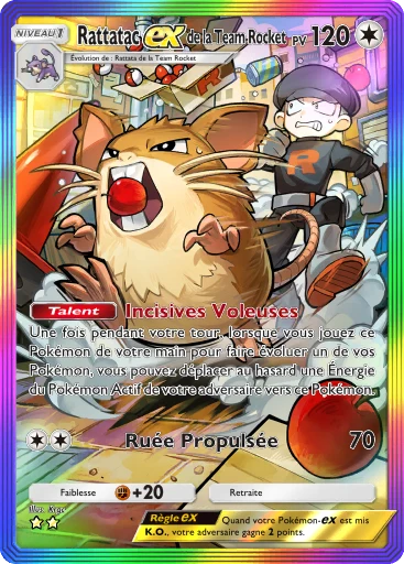 Rattatac-ex de la Team Rocket