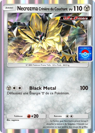 Crinière du crépuscule Necrozma
