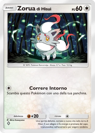 Zorua di Hisui