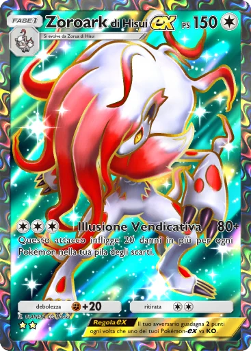 Zoroark di Hisui-ex