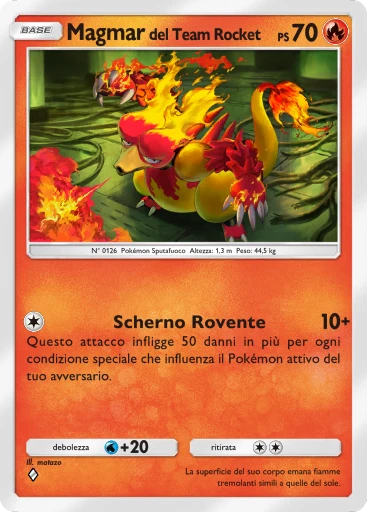Magmar del Team Rocket
