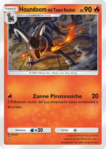 Houndoom del Team Rocket