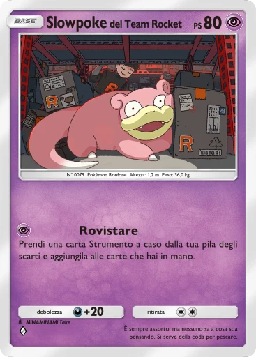 Slowpoke del Team Rocket