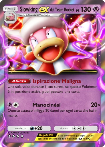 Slowking-ex del Team Rocket