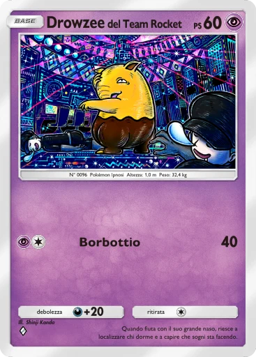 Drowzee del Team Rocket