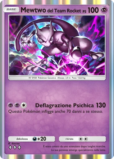Mewtwo del Team Rocket