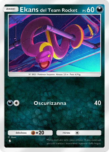 Ekans del Team Rocket