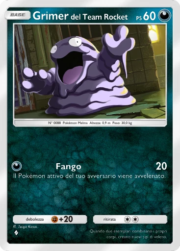 Grimer del Team Rocket