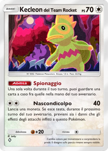 Kecleon del Team Rocket