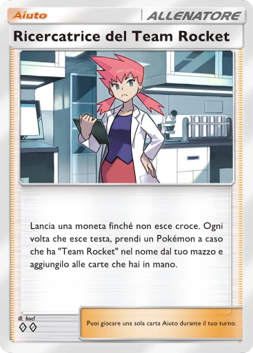 Ricercatrice del Team Rocket