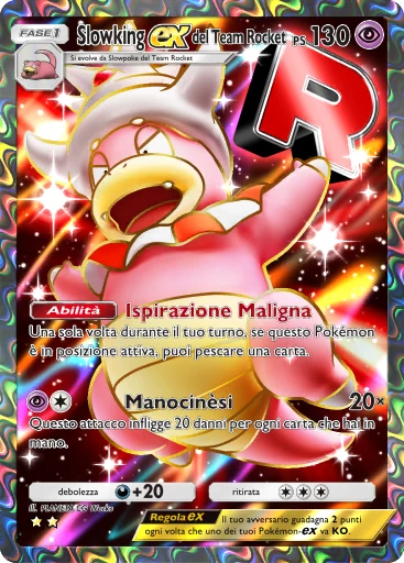 Slowking-ex del Team Rocket