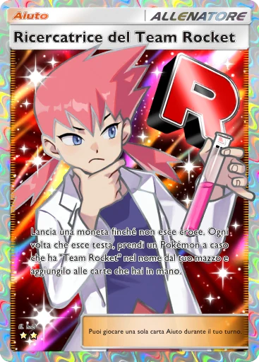 Ricercatrice del Team Rocket