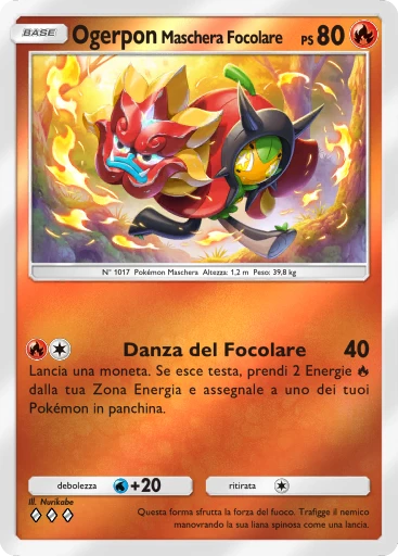Ogerpon Maschera Focolare