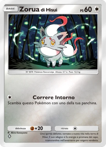 Zorua di Hisui