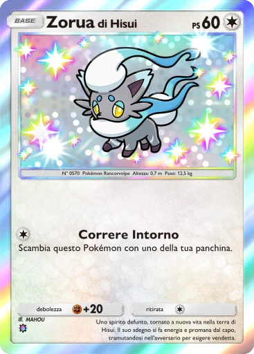 Zorua di Hisui