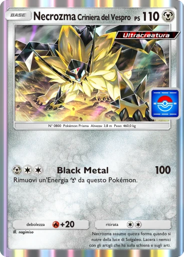 Necrozma Criniera Crepuscolare