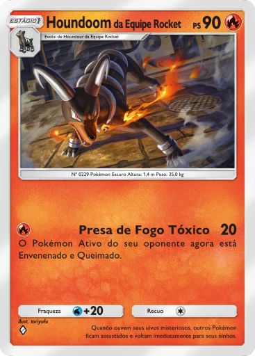 Houndoom da Equipe Rocket