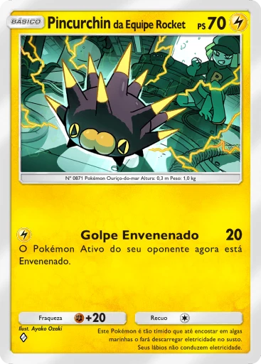 Pincurchin da Equipe Rocket