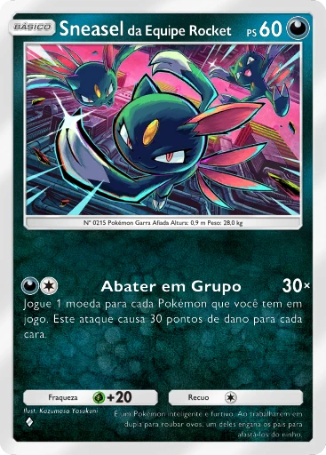 Sneasel da Equipe Rocket