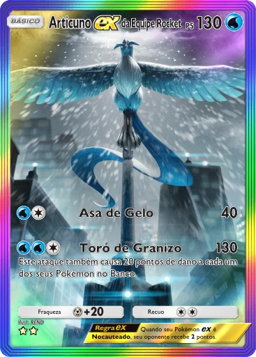 Articuno ex da Equipe Rocket