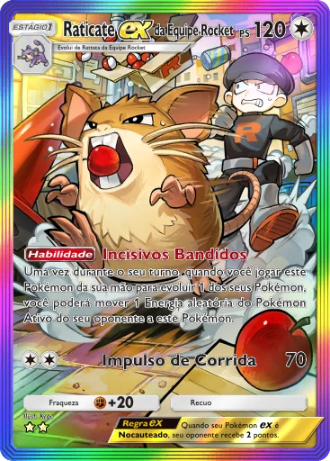 Raticate ex da Equipe Rocket