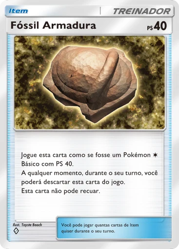 Fóssil Armadura