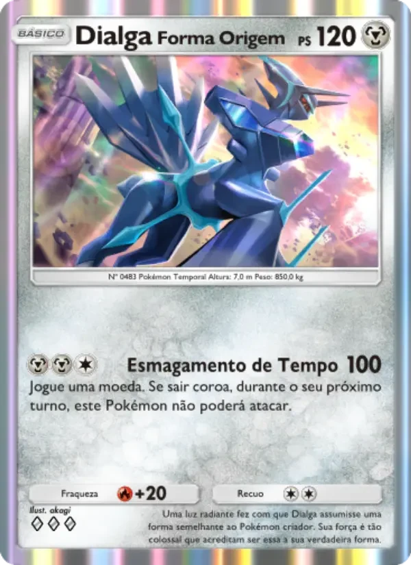 Dialga Forma Origem