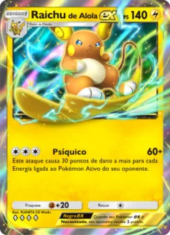 Raichu de Alola ex