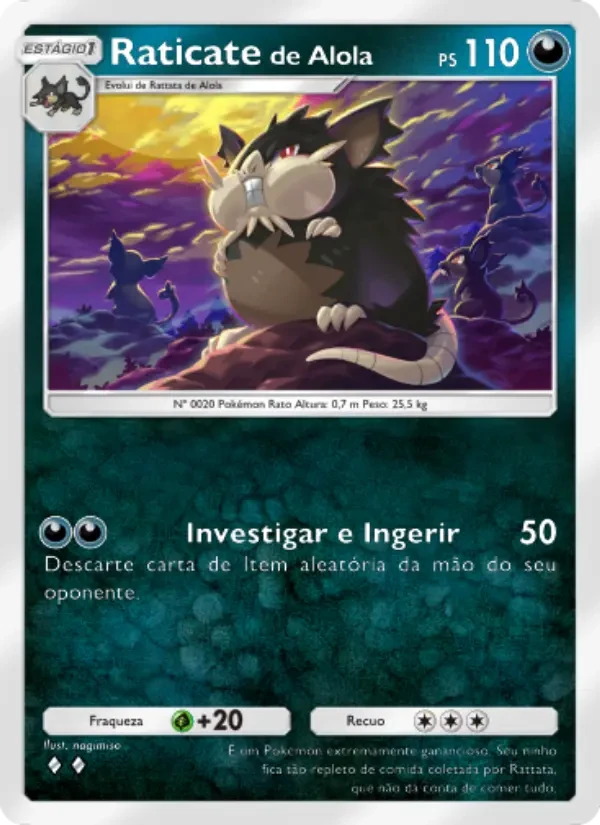 Raticate de Alola
