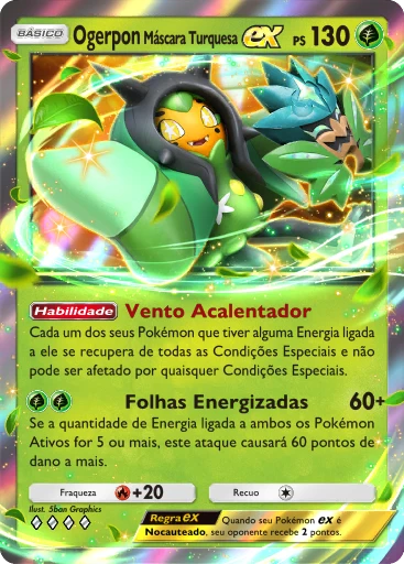 Ogerpon Máscara Turquesa ex