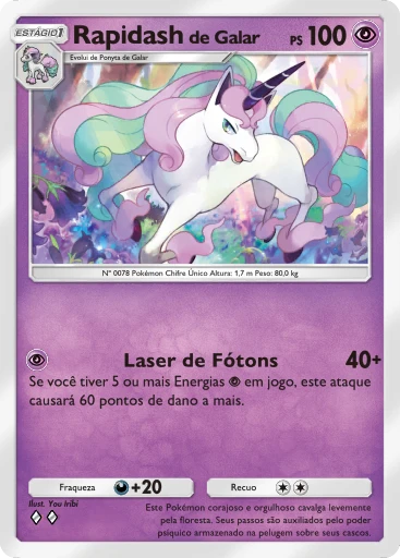 Rapidash de Galar