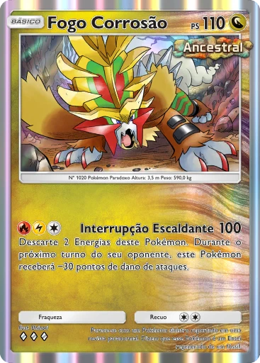 Fogo Corrosão