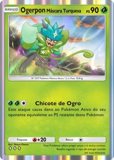 Ogerpon Máscara Turquesa
