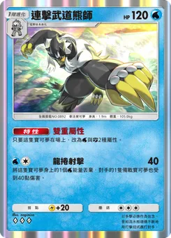 連擊武道熊師
