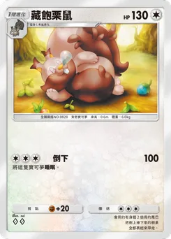 藏飽栗鼠